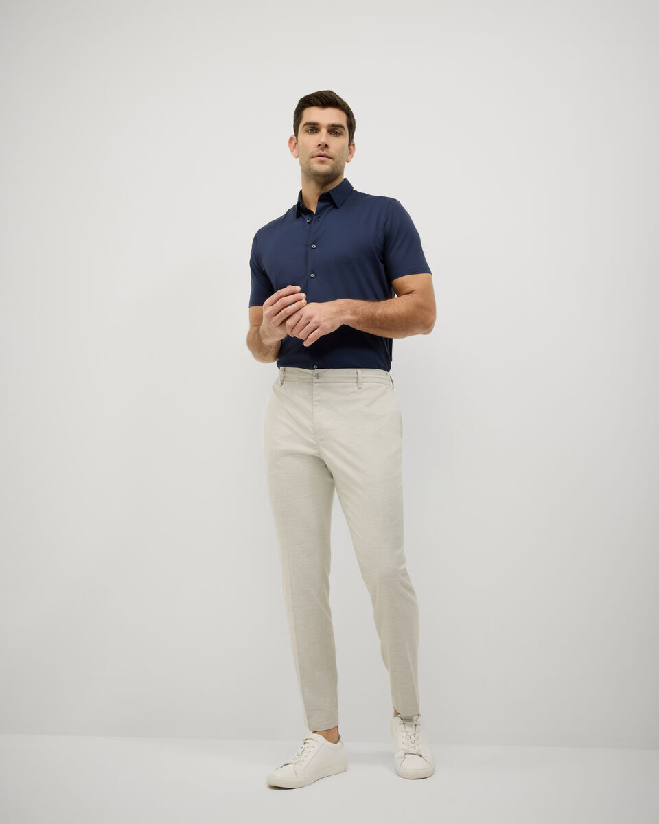 Travel Performance Short Sleeve Shirt, Navy Travel Performance Short Sleeve Shirt, Navy, hi-res